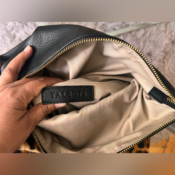 Talbots Leather and Calfskin Folding Clutch - Picture 5 of 11